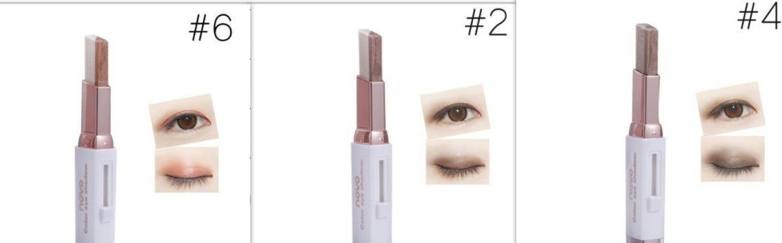 Two-color gradient eye shadow stick Two-color gradient eye shadow stick
